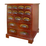 Bank of Painted Drawers-REDUCED!