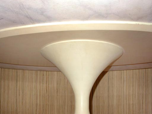 Knoll Saarinen Marble Top Oval Coffee Table