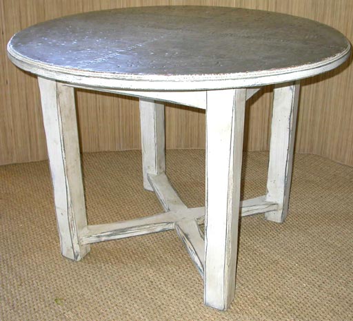 Zinc Top Table
