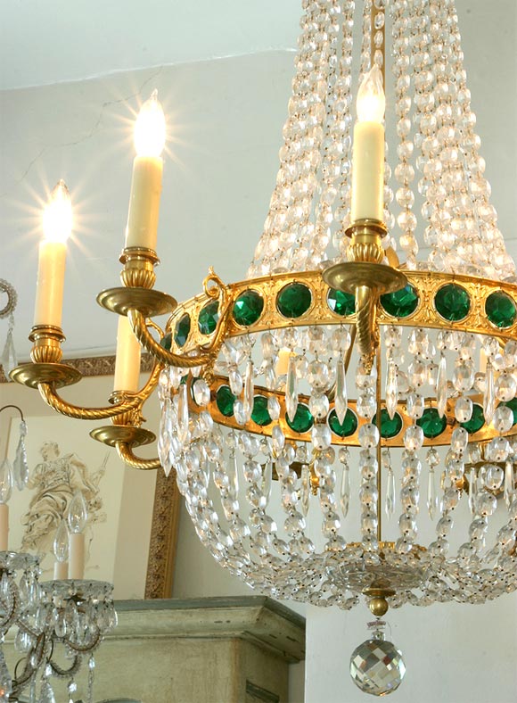 Napoleon III Chandelier In Good Condition In New Orleans, LA