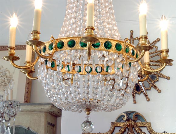 19th Century Napoleon III Chandelier