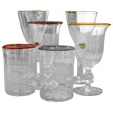 Handmade Water Glasses, Wine Goblets, and Tumblers