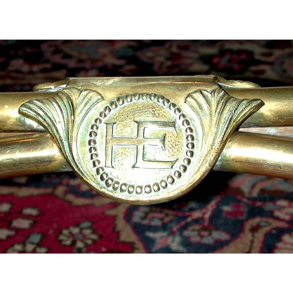 19th Century Bronze Coat Rack