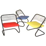 3 Rare Mathieu Mategot  (Koyoto) Childrens Chairs