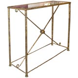 Metal Gilded Consoles