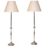 Pr of table lamps