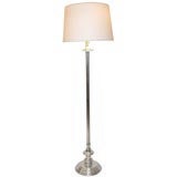 Silver Plated Floor Lamp