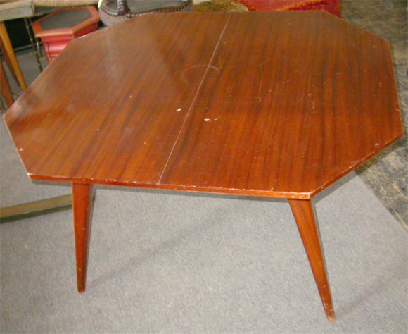 French Mahogany Dining Table For Sale