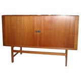 Hans Wegner Tambour Door Cabinet