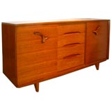 Sideboard in mahogany designed by Paul Lazslo