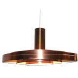 Danish Mid-Century Pendant / Ceiling Fixture by Lyfa 9