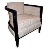 Vintage Pair of Caned Side Chairs