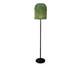 Standing lamp with Art glass dome by Vistosi