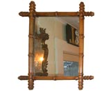 French Faux Bamboo Mirrors