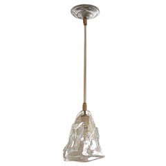 Handblown Glass Pendant Light Fixture