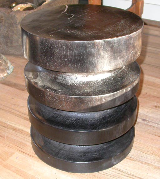 Ancient Teak Side Table/Stool