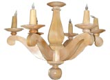Maple Wood Chandelier