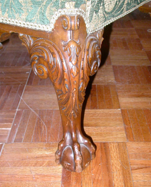 Early 19th century Irish Georgian Wingback Chair.