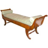 Biedermier Mahogany Day Bed