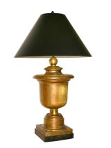 Magnificent Large Brass Finial Lamp