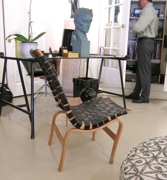 Pair of Bruno Matthsson Chairs