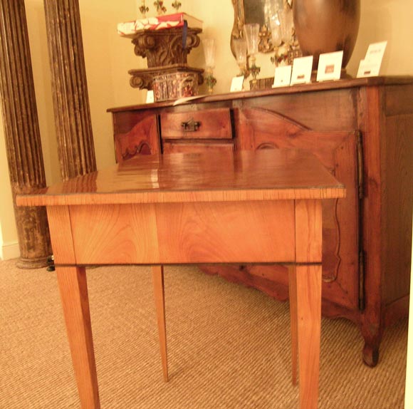 Italian Figural Single Drawer Writing Desk