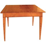 Antique Italian Figural Single Drawer Writing Desk