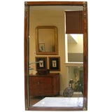 Russian Neo-Classical Walnut Pier Mirror