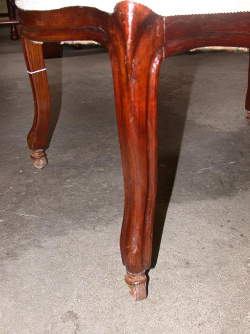 Oak Upholstered Ottomans