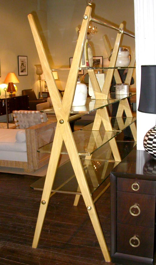 Mid-20th Century Italian Open Shelf Unit