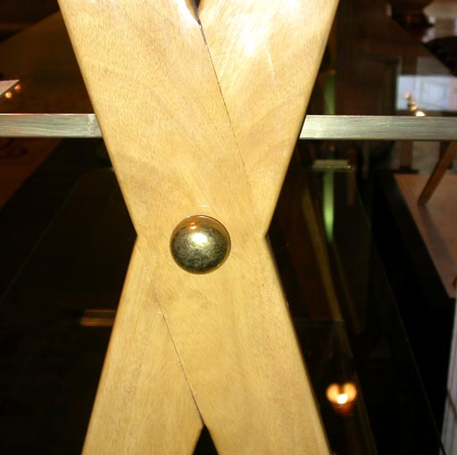 Glass Italian Open Shelf Unit