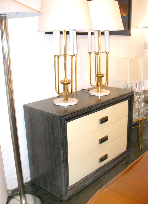 Signed James Mont Dresser in Limed Oak