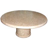 Karl Springer Fossilized Coral Dining Table