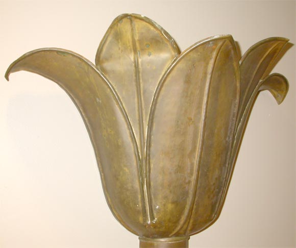 Pair of Brass Wall Sconces