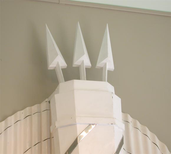 Pair of Monumental Arrow & Quiver Sconces