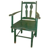 Antique Painted Armchair