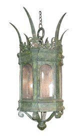 Antique Iron Lantern
