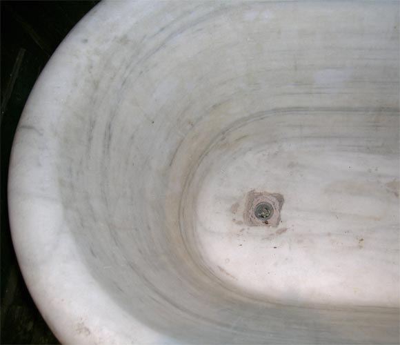 19th Century Directoire Marble Bathtub
