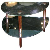 French 1940's Mirror Console Table