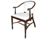 Four Turned Arm Chairs