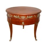 Pair of Empire-style side tables