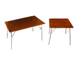 Two Charles Eames Tables