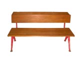 Jean Prouve Wood Bench