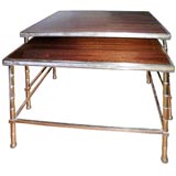 Vintage Nesting tables by Bagues