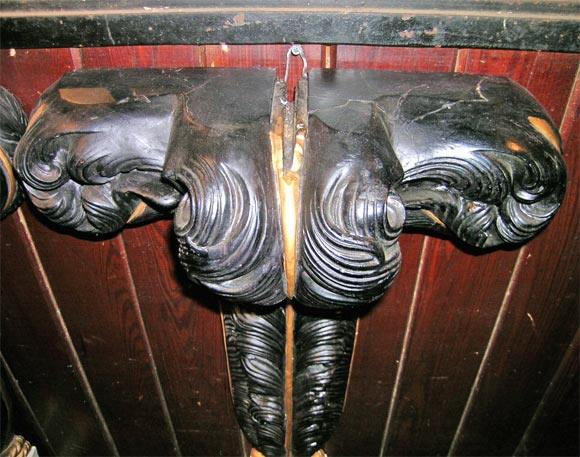 Pair of Jansen plume brackets