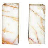 Rectangular Marble Column Lights