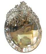 Round Venetian Mirror