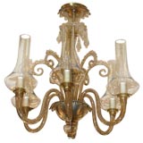 Italian Murano Glass Chandelier