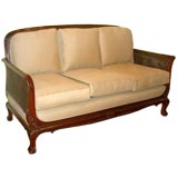 Antique Anglo-Indian Mahogany Sofa