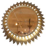 Gilt Iron Sunburst Mirror (SPECIAL PROMOTION)